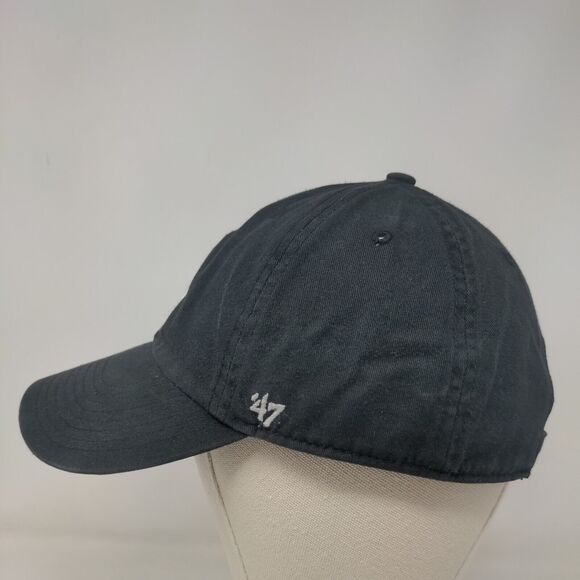 '47 Brand Men's Slideback Hat Black OSFM Embroidered LA Dodgers Logo - Picture 3 of 9
